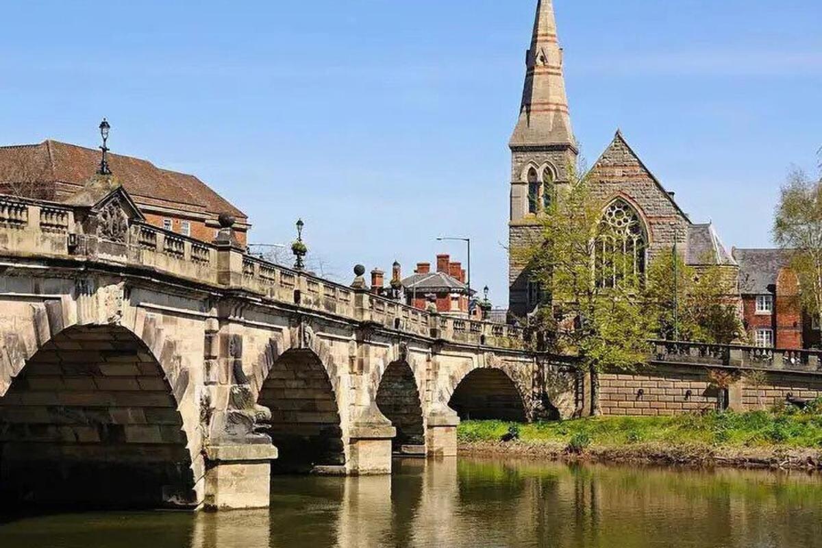 Вилла Shrewsbury Georgian Town House - Hills Lane Экстерьер фото